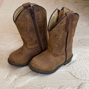 Smoky Mountain Toddler Boys Autry Western Cowboy Boots Size 5